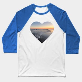 Love Sunsets Baseball T-Shirt